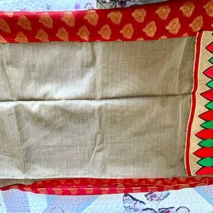 Half and half boutique saree